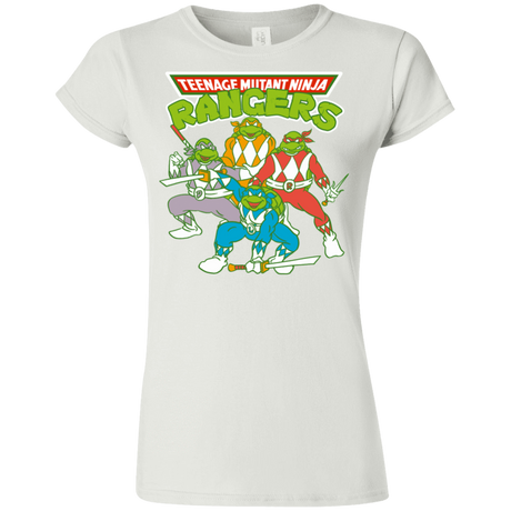 T-Shirts White / S Teenage Mutant Ninja Rangers Junior Slimmer-Fit T-Shirt