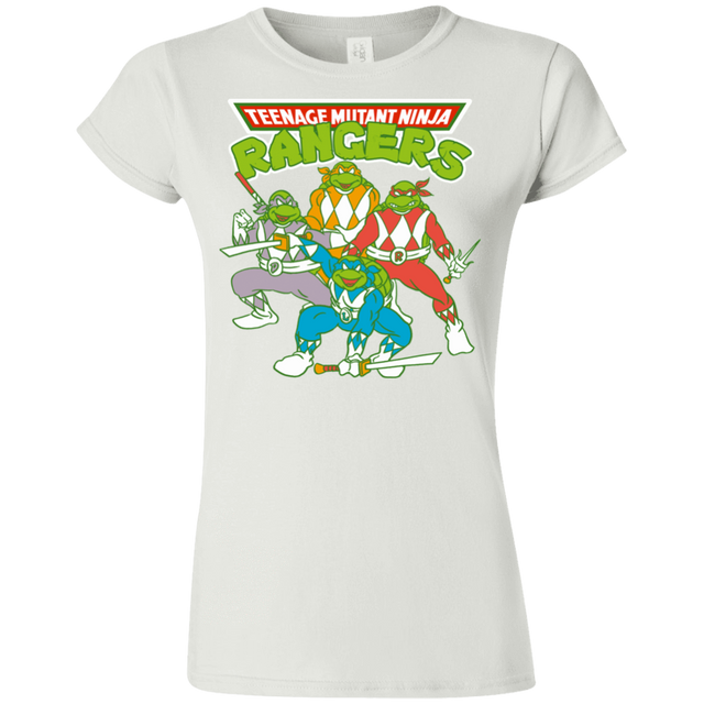 T-Shirts White / S Teenage Mutant Ninja Rangers Junior Slimmer-Fit T-Shirt