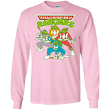 T-Shirts Light Pink / S Teenage Mutant Ninja Rangers Men's Long Sleeve T-Shirt