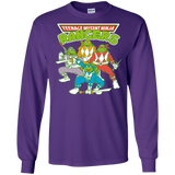 T-Shirts Purple / S Teenage Mutant Ninja Rangers Men's Long Sleeve T-Shirt