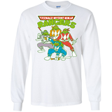 T-Shirts White / S Teenage Mutant Ninja Rangers Men's Long Sleeve T-Shirt