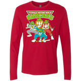 T-Shirts Red / S Teenage Mutant Ninja Rangers Men's Premium Long Sleeve