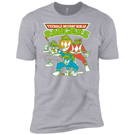 T-Shirts Heather Grey / X-Small Teenage Mutant Ninja Rangers Men's Premium T-Shirt