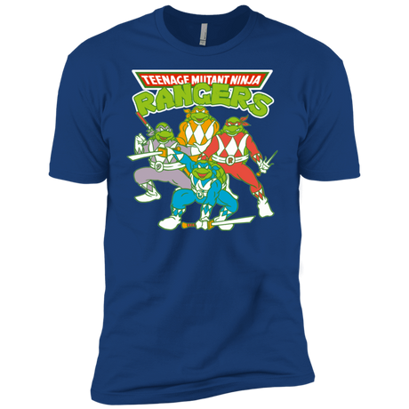 T-Shirts Royal / X-Small Teenage Mutant Ninja Rangers Men's Premium T-Shirt