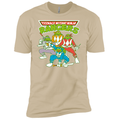 T-Shirts Sand / X-Small Teenage Mutant Ninja Rangers Men's Premium T-Shirt