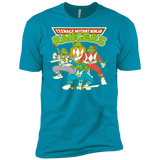 T-Shirts Turquoise / X-Small Teenage Mutant Ninja Rangers Men's Premium T-Shirt