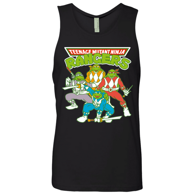 T-Shirts Black / S Teenage Mutant Ninja Rangers Men's Premium Tank Top