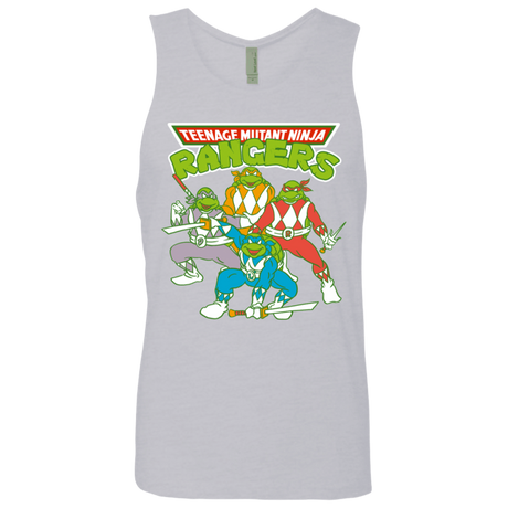 T-Shirts Heather Grey / S Teenage Mutant Ninja Rangers Men's Premium Tank Top