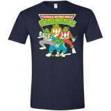 T-Shirts Navy / X-Small Teenage Mutant Ninja Rangers Men's Semi-Fitted Softstyle