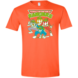 T-Shirts Orange / S Teenage Mutant Ninja Rangers Men's Semi-Fitted Softstyle