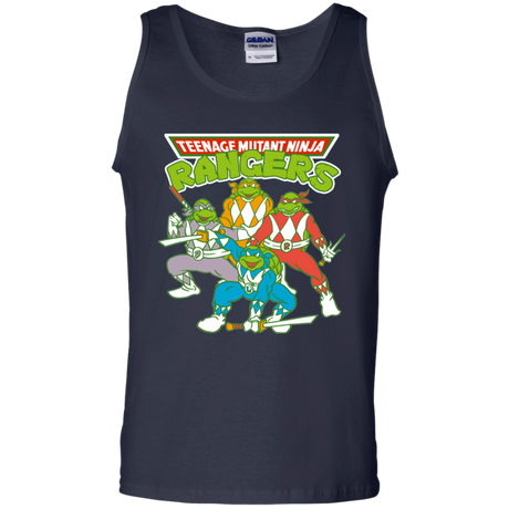 T-Shirts Navy / S Teenage Mutant Ninja Rangers Men's Tank Top