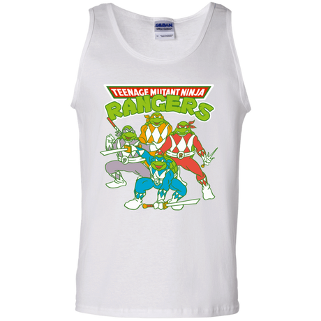 T-Shirts White / S Teenage Mutant Ninja Rangers Men's Tank Top