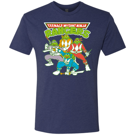 T-Shirts Vintage Navy / S Teenage Mutant Ninja Rangers Men's Triblend T-Shirt