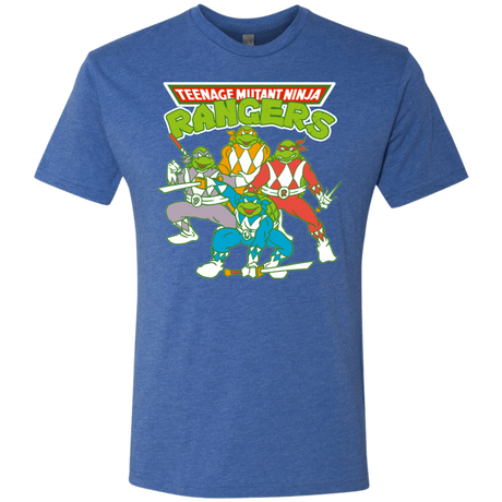 T-Shirts Vintage Royal / S Teenage Mutant Ninja Rangers Men's Triblend T-Shirt