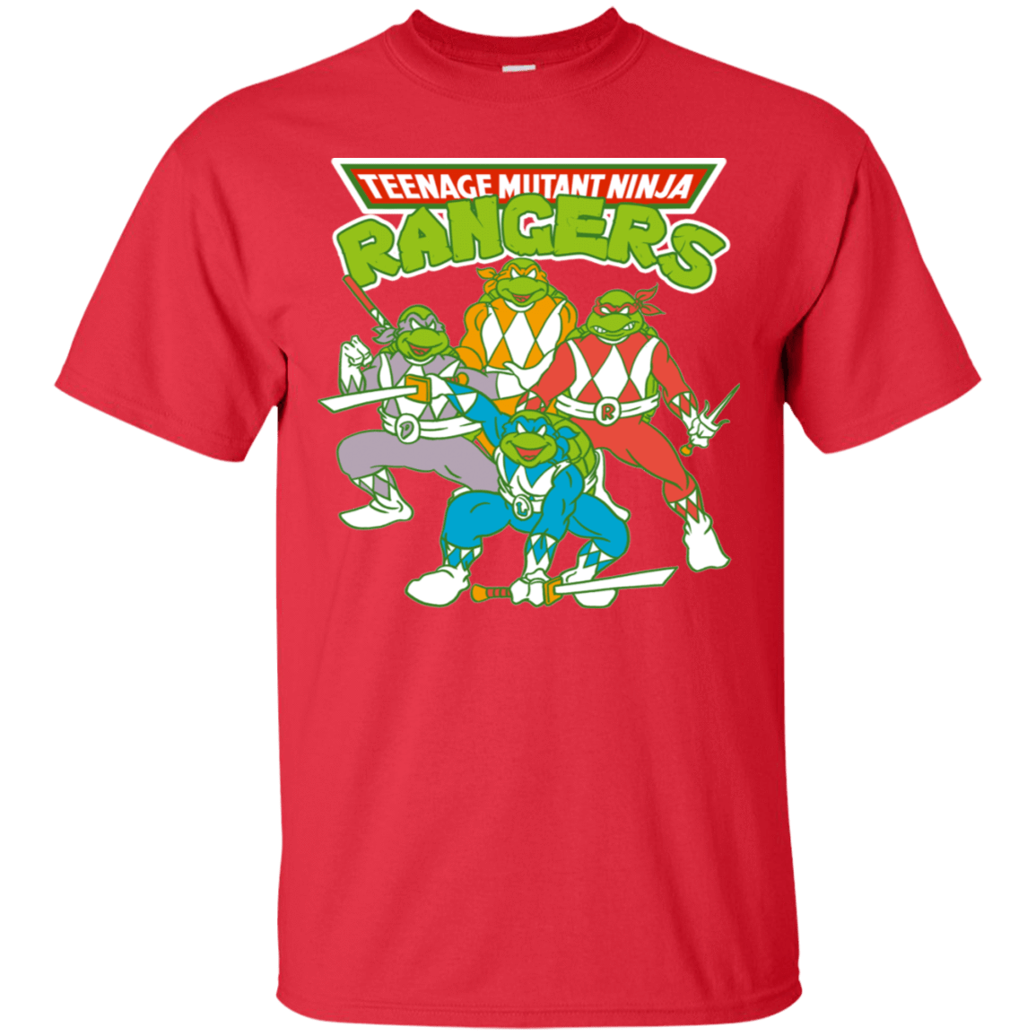 T-Shirts Red / S Teenage Mutant Ninja Rangers T-Shirt