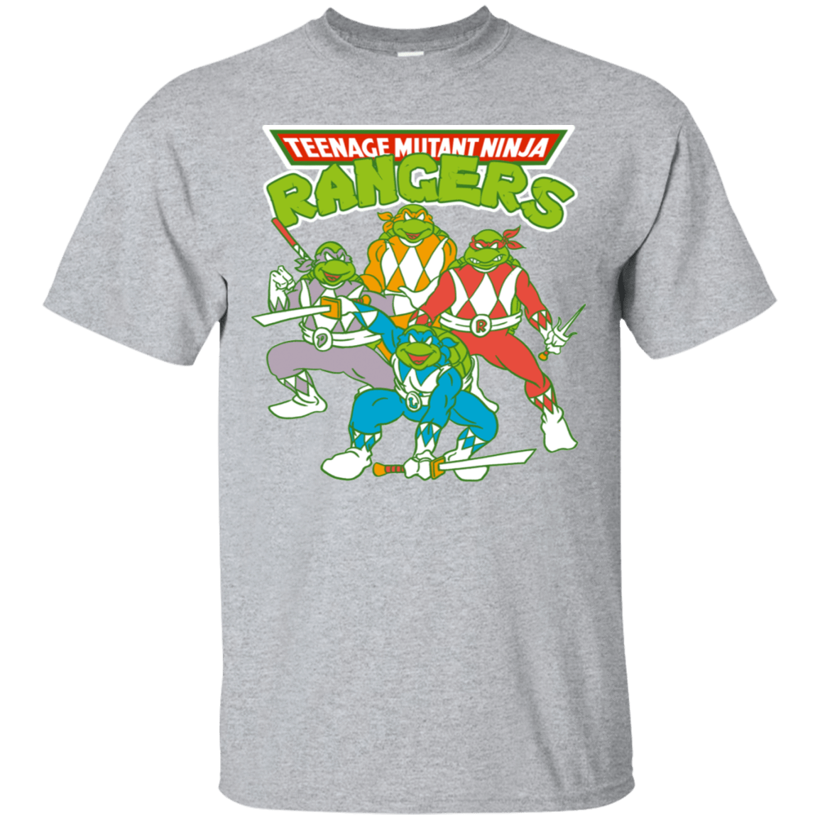 T-Shirts Sport Grey / S Teenage Mutant Ninja Rangers T-Shirt