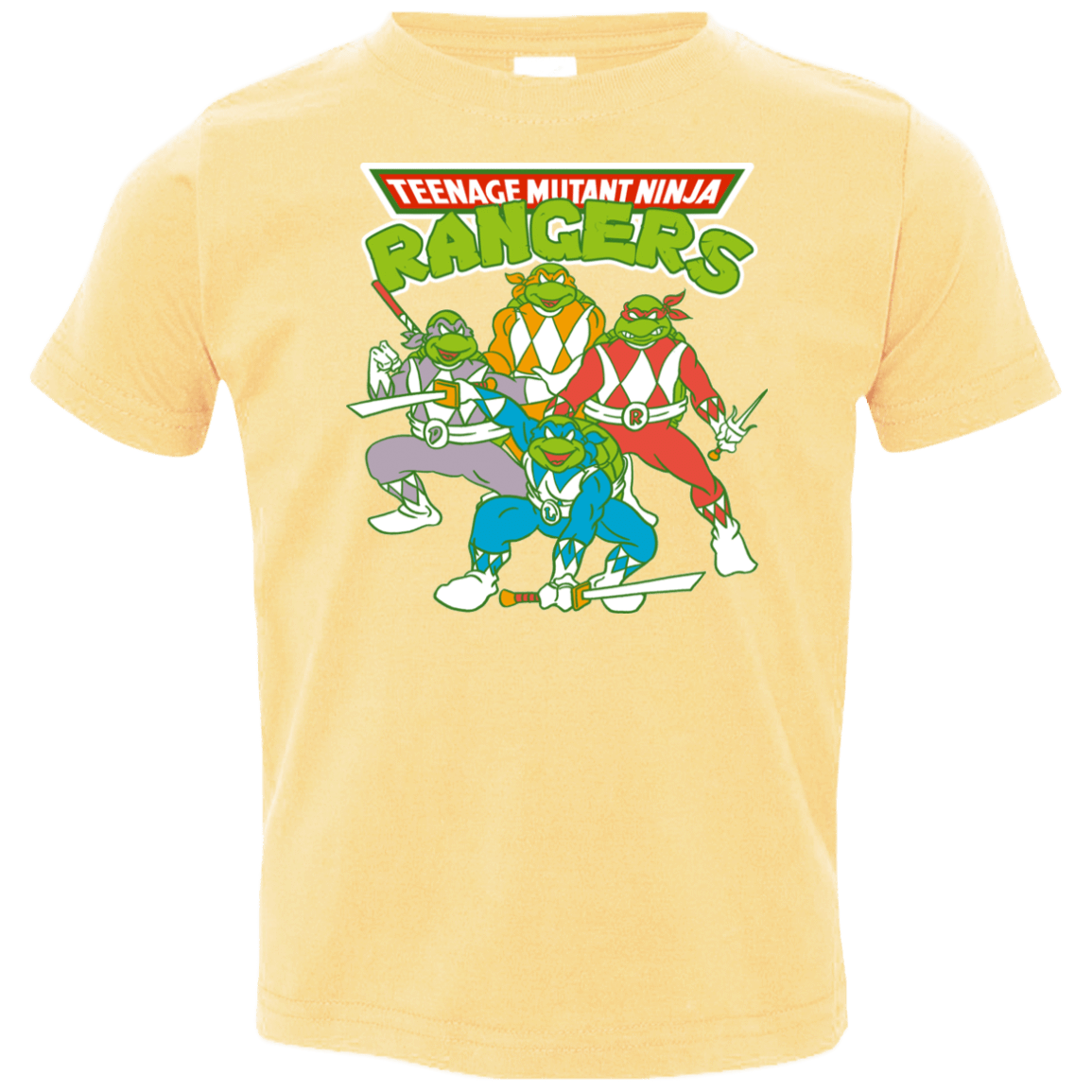 T-Shirts Butter / 2T Teenage Mutant Ninja Rangers Toddler Premium T-Shirt