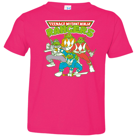 T-Shirts Hot Pink / 2T Teenage Mutant Ninja Rangers Toddler Premium T-Shirt