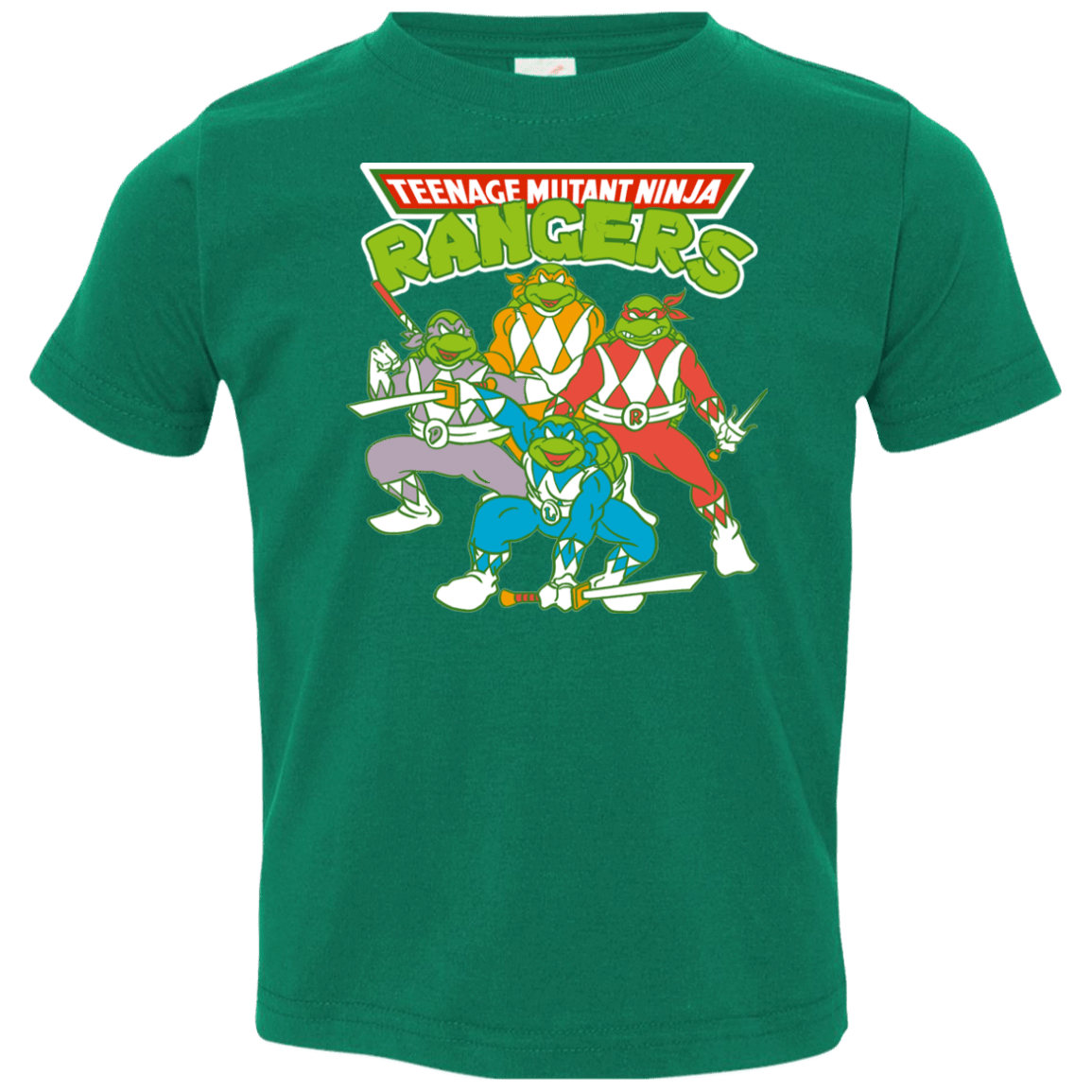 T-Shirts Kelly / 2T Teenage Mutant Ninja Rangers Toddler Premium T-Shirt