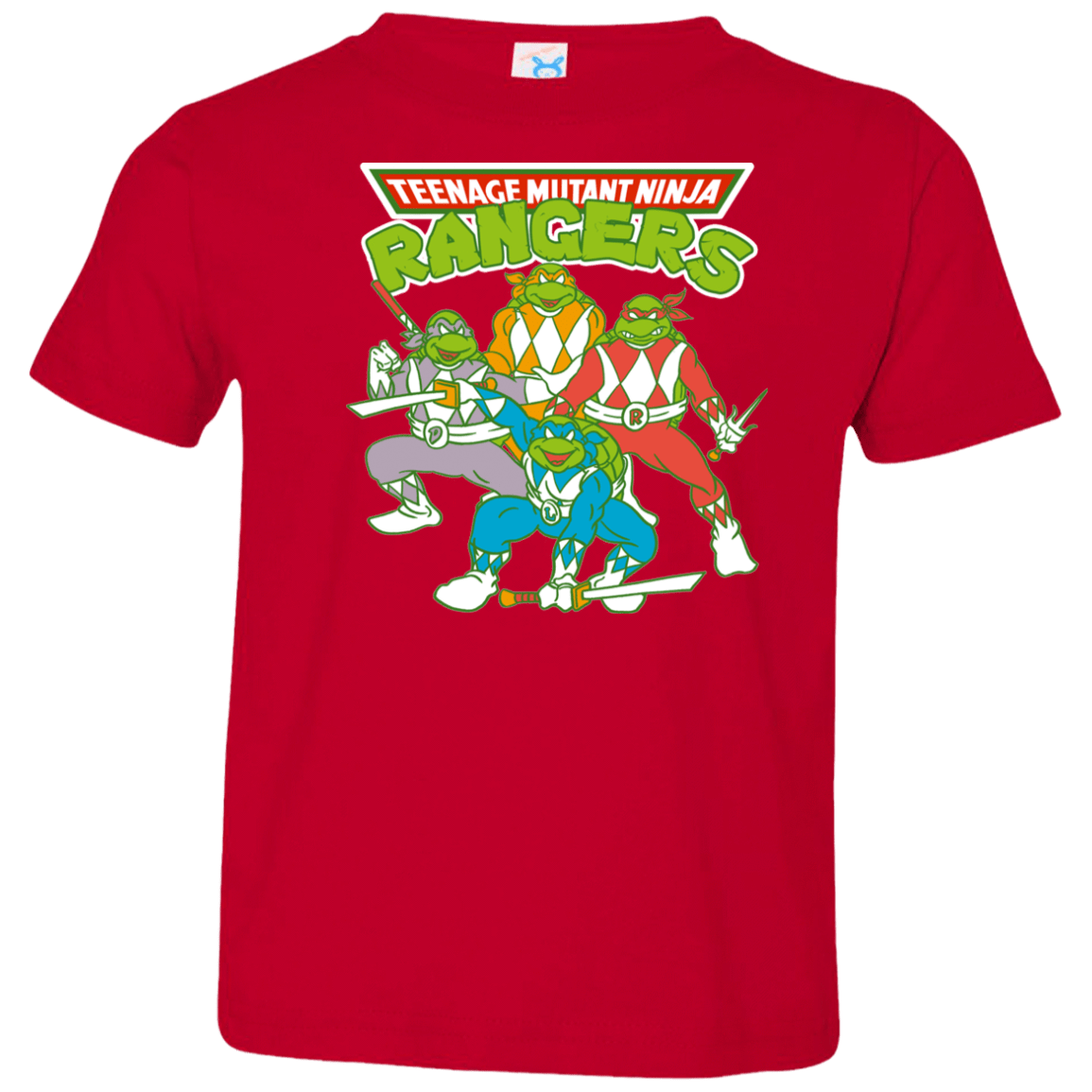 T-Shirts Red / 2T Teenage Mutant Ninja Rangers Toddler Premium T-Shirt