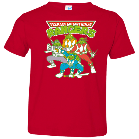 T-Shirts Red / 2T Teenage Mutant Ninja Rangers Toddler Premium T-Shirt