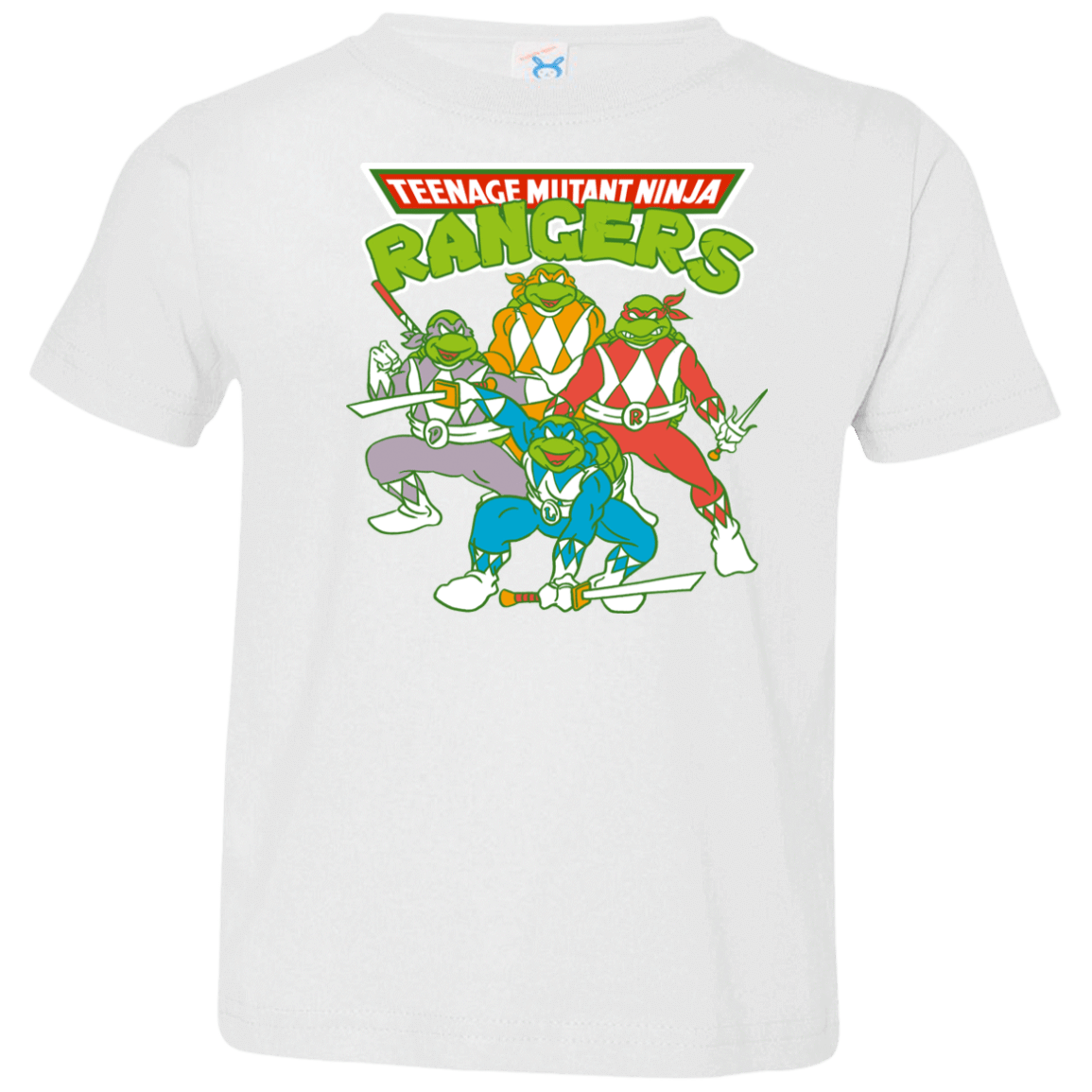 T-Shirts White / 2T Teenage Mutant Ninja Rangers Toddler Premium T-Shirt