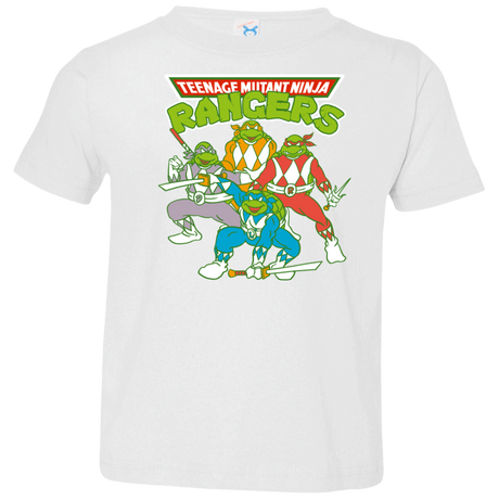 T-Shirts White / 2T Teenage Mutant Ninja Rangers Toddler Premium T-Shirt