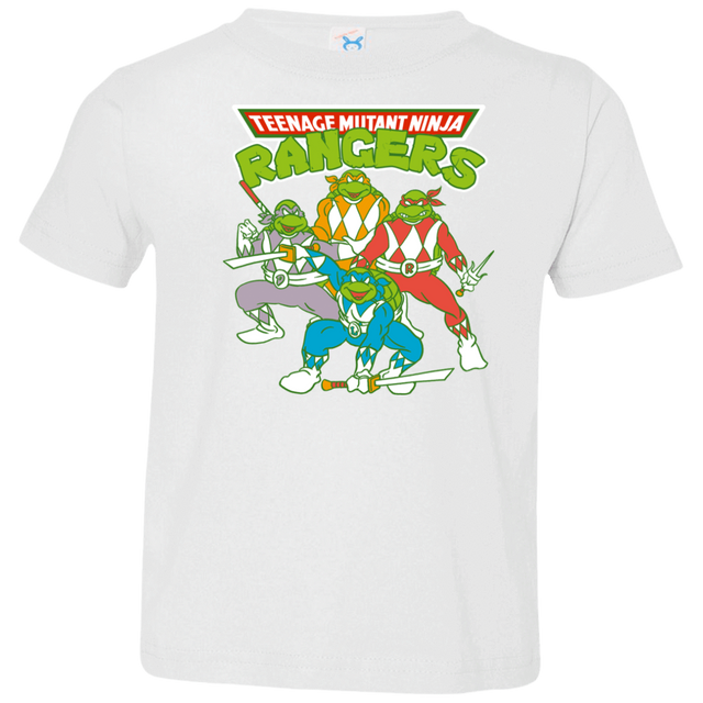 T-Shirts White / 2T Teenage Mutant Ninja Rangers Toddler Premium T-Shirt