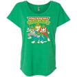 T-Shirts Envy / X-Small Teenage Mutant Ninja Rangers Triblend Dolman Sleeve