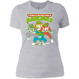 T-Shirts Heather Grey / X-Small Teenage Mutant Ninja Rangers Women's Premium T-Shirt