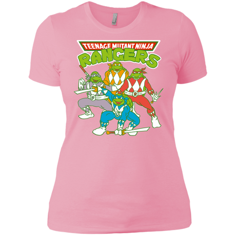 T-Shirts Light Pink / X-Small Teenage Mutant Ninja Rangers Women's Premium T-Shirt