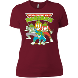T-Shirts Scarlet / S Teenage Mutant Ninja Rangers Women's Premium T-Shirt