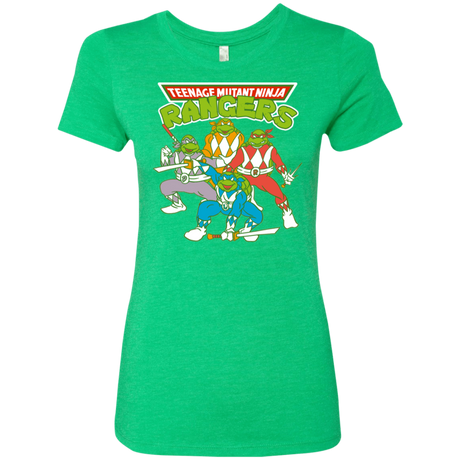 T-Shirts Envy / S Teenage Mutant Ninja Rangers Women's Triblend T-Shirt
