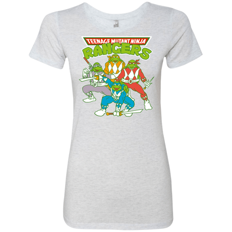 T-Shirts Heather White / S Teenage Mutant Ninja Rangers Women's Triblend T-Shirt