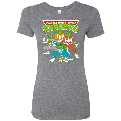 T-Shirts Premium Heather / S Teenage Mutant Ninja Rangers Women's Triblend T-Shirt