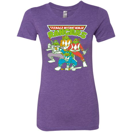 T-Shirts Purple Rush / S Teenage Mutant Ninja Rangers Women's Triblend T-Shirt