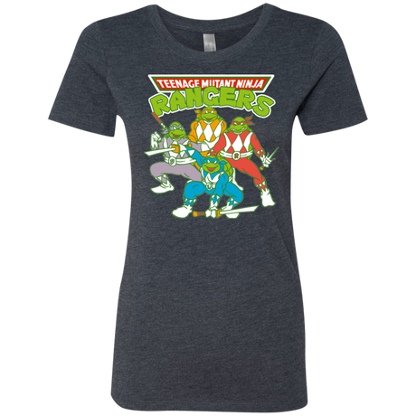 T-Shirts Vintage Navy / S Teenage Mutant Ninja Rangers Women's Triblend T-Shirt