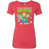 T-Shirts Vintage Red / S Teenage Mutant Ninja Rangers Women's Triblend T-Shirt