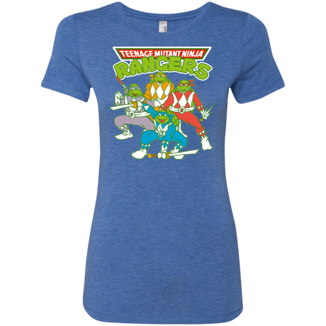 T-Shirts Vintage Royal / S Teenage Mutant Ninja Rangers Women's Triblend T-Shirt
