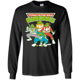 T-Shirts Black / YS Teenage Mutant Ninja Rangers Youth Long Sleeve T-Shirt