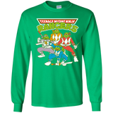 T-Shirts Irish Green / YS Teenage Mutant Ninja Rangers Youth Long Sleeve T-Shirt