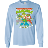 T-Shirts Light Blue / YS Teenage Mutant Ninja Rangers Youth Long Sleeve T-Shirt