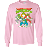 T-Shirts Light Pink / YS Teenage Mutant Ninja Rangers Youth Long Sleeve T-Shirt