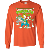 T-Shirts Orange / YS Teenage Mutant Ninja Rangers Youth Long Sleeve T-Shirt