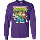 T-Shirts Purple / YS Teenage Mutant Ninja Rangers Youth Long Sleeve T-Shirt
