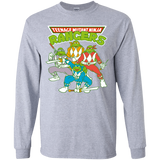 T-Shirts Sport Grey / YS Teenage Mutant Ninja Rangers Youth Long Sleeve T-Shirt