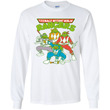 T-Shirts White / YS Teenage Mutant Ninja Rangers Youth Long Sleeve T-Shirt