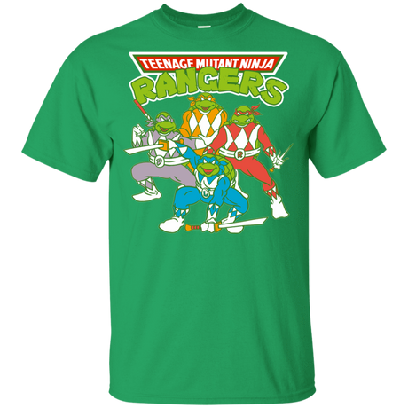 T-Shirts Irish Green / YXS Teenage Mutant Ninja Rangers Youth T-Shirt