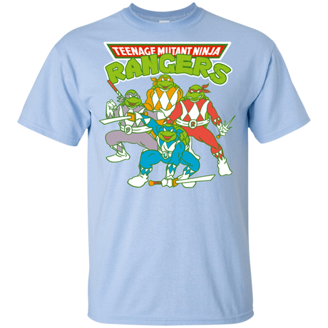 T-Shirts Light Blue / YXS Teenage Mutant Ninja Rangers Youth T-Shirt