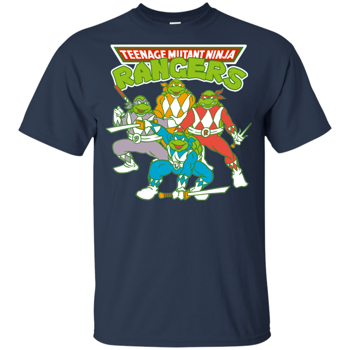 T-Shirts Navy / YXS Teenage Mutant Ninja Rangers Youth T-Shirt